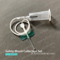 Safety Blood Collection Set 21g/23g con supporto